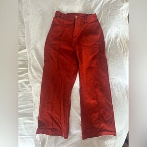 Big Bud Press XS Petite Western Pants in Paprika